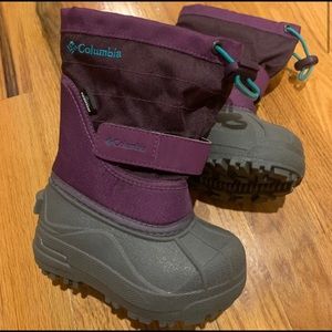 Columbia toddler winter boots size 7